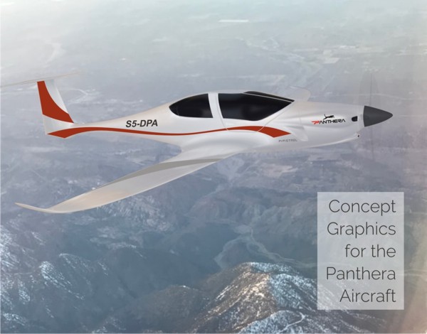 
Graphic design concept for Panthera aircraft.
